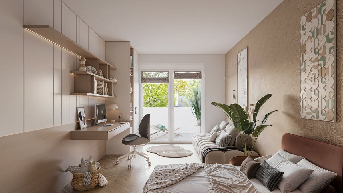 Gäste- und Arbeitszimmer