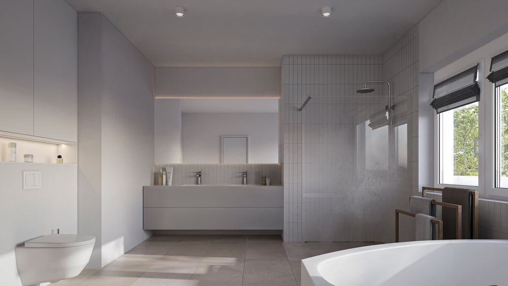 Badezimmer Penthouse